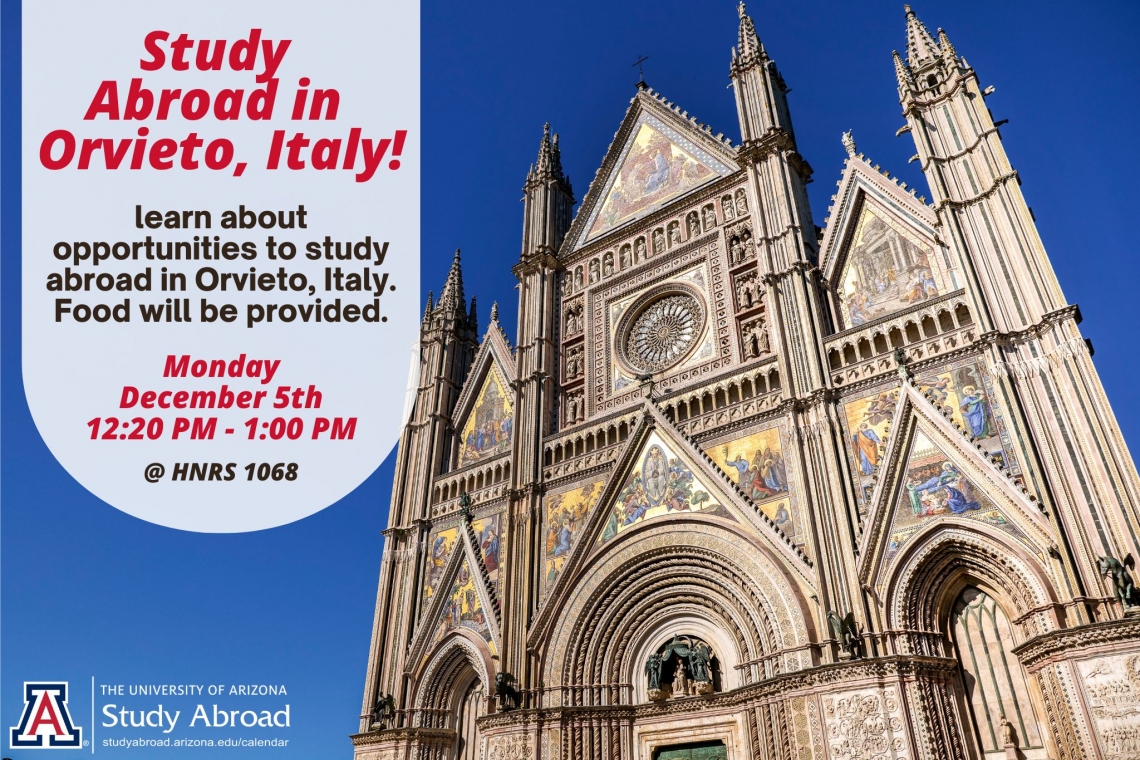 Study Abroad in Orvieto, Italy